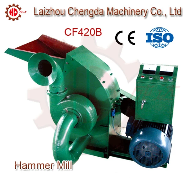 HRice Husk Alfalfa Wood Hammer Mill